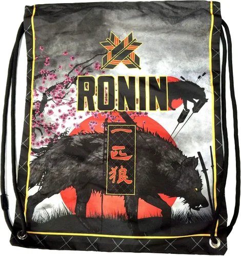 Ronin Gi Bag - Perfecto para almacenar Judo, Taekwondo, BJJ o Karate Uniformes Capacidad Gi Bag - Diseño de lobo solitario