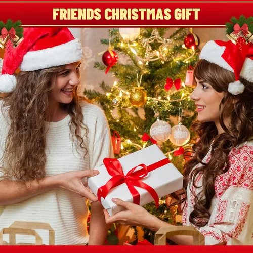 Miniatura 7 de Bszatan Paquete de 24 cajas de galletas de Navidad con ventana, cajas grandes de alimentos para panadería para regalos, pasteles, dulces, recuerdos
