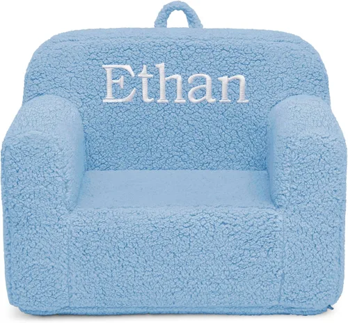 Miniatura 10 de Delta Children Silla Cozee para Niños para Edades de 18 Meses en Adelante, Terciopelo Visón Gris Terciopelo de visón gris