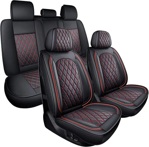 MIROZO - Fundas para Asientos de Coche, Juego Completo de Fundas Impermeables para Asientos, Funda de Cojín para Vehículo, Protector de Asiento