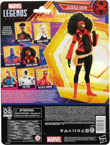 Miniatura 3 de Marvel Legends Spider-Man: Across The Spider-Verse - Figura de acción de Spider-Woman de 6 pulgadas estándar
