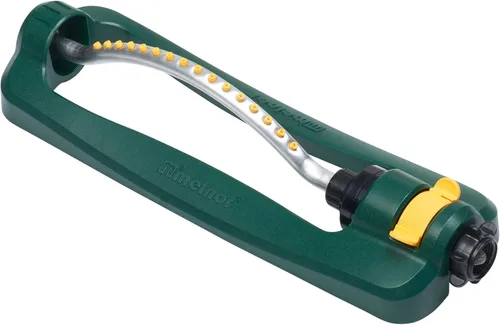 Miniatura 10 de Melnor 65150AMZ Oscillating Sprinkler, 15 Precision Nozzles, Adjustable Spray Range, Waters Up to 2,650 Sq. Ft., with QuickConnect Bundle, Green