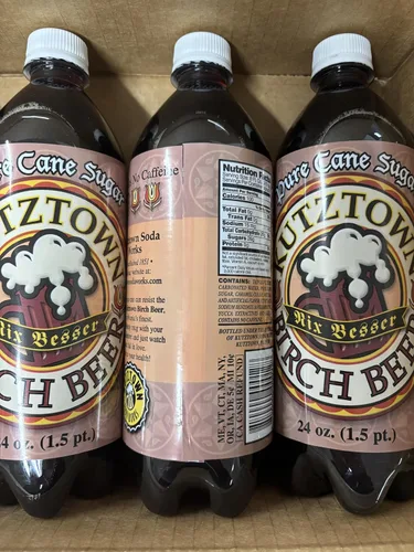 Miniatura 7 de AmishTastes Kutztown Birch Beer, famosa bebida Amish, 4 unidades, botellas de 24 onzas