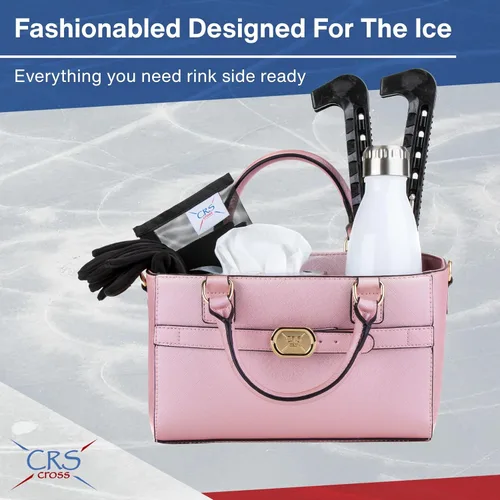 Miniatura 84 de CRS Cross Rink Side Tote. Ice Skating Accessory Bag-Figure Skating, Roller, Inline Skaters, Dance, Cheer.Organizes Guards Water Bottle Phone
