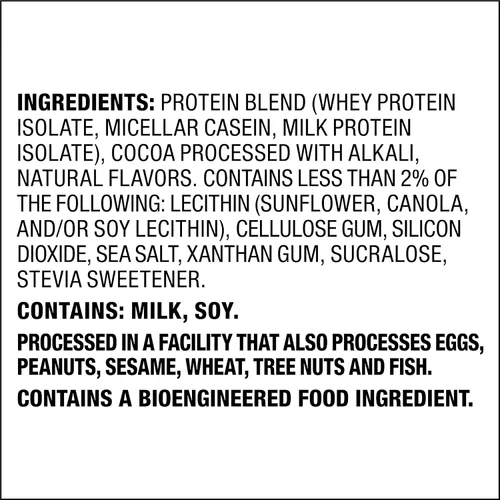 Miniatura 8 de Quest Nutrition - Proteína en polvo sabor a batido de chocolate, 22 g de proteína, 2 g de carbohidratos netos, 1 g de azúcar, baja en carbohidratos