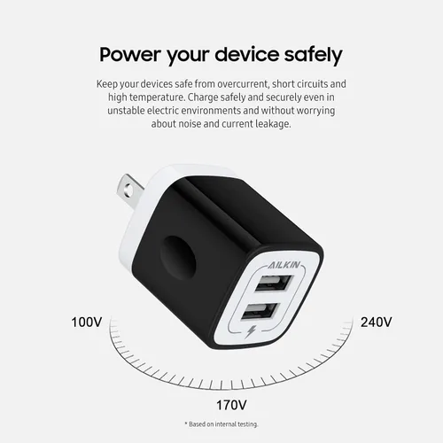 Miniatura 4 de Cubo con USB para cargador, enchufe cargador de pared