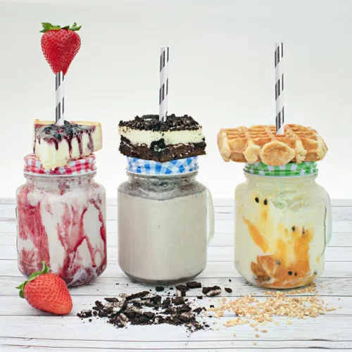 Miniatura 5 de ALINK - 100 pajitas de papel plateadas y blancas con rayas, pajitas desechables biodegradables para decoración de Navidad, cumpleaños, Año Nuevo