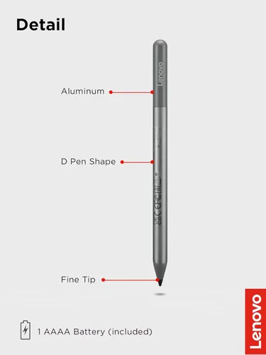Miniatura 5 de Lenovo USI Pen 2 Magnetic for Chromebooks, Precision Tilt Feature Stylus Pencil, AAAA Battery, USI 2.0 Compatibility, Perfect for Students