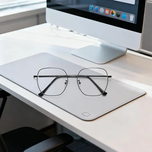Miniatura 7 de Gafas de lectura cuadradas de gran tamaño para mujer, lectores grandes con bloqueo de luz azul, lentes de metal antifatiga ocular