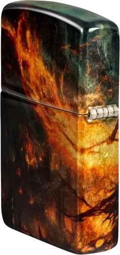Miniatura 4 de Zippo Encendedores míticos 540 Mago de Fuego de Latón Rodado