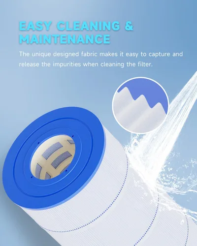 Miniatura 8 de AQUALTRA Filtro de piscina compatible con PA90, C900, C-8409, CX900RE, FC-1292, filtro de piscina de 90 pies cuadrados, 17 3/8 pulgadas x 8 15/16