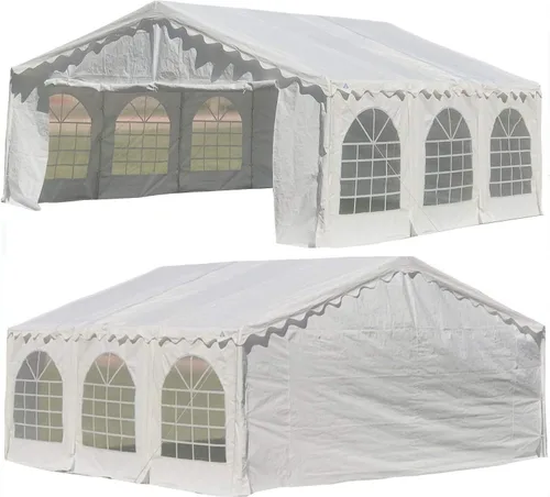Delta Carpas de polietileno económicas de 20 x 16 pies para fiestas, carpas para fiestas al aire libre, refugio de eventos de fiesta de boda con