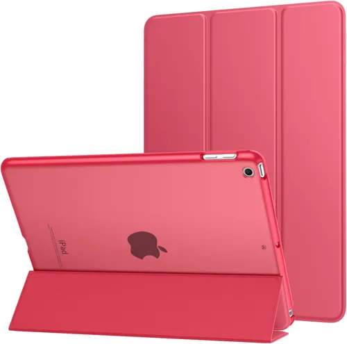 Miniatura 42 de MoKo Funda para iPad 9.7 2018/2017 de 5ª / 6ª Generación - Funda delgada y ligera con soporte para Smartphone con parte trasera translúcida