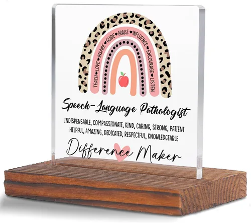 Miniatura 25 de Letrero decorativo de escritorio transparente para después de la escuela, regalo de agradecimiento para mujeres y hombres, regalos de agradecimiento