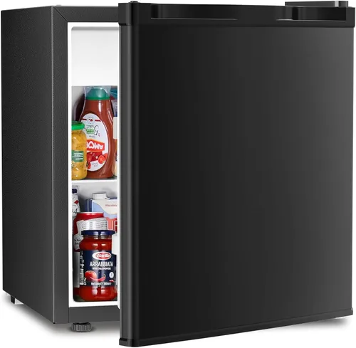Miniatura 13 de Antarctic Star - Refrigerador compacto de 3.2 pies cúbicos con congelador, mini refrigerador de puerta única con termostato ajustable, estantes