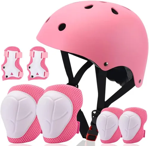 Miniatura 19 de Besttravel Casco para niños, casco ajustable para niños pequeños de 3 a 8 años de edad, para niños y niñas, seguridad multideportivo Azul