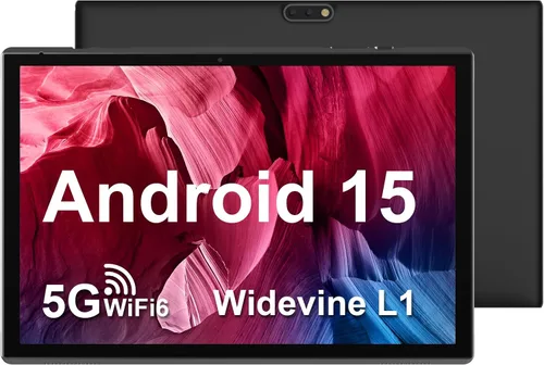 Miniatura 8 de ZZB Tablet PC de 10 pulgadas Android 15, tabletas Android de 10.1 pulgadas DDR4 8GB RAM 32GB ROM 2MP+8MP Cámara dual 5G WiFi-6 BT Soporte 1TB
