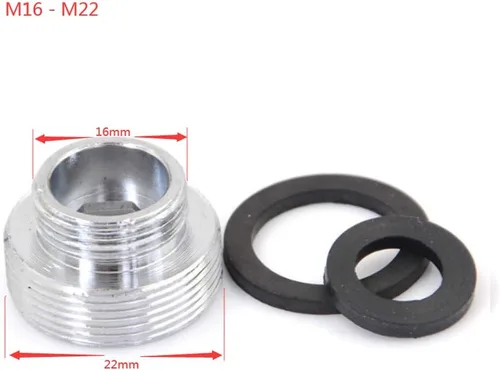 Miniatura 2 de 2 adaptadores de grifo, 0.866 in, NPT macho de transferencia de rosca a rosca macho, conector de grifo para baño, cocina, purificador de agua
