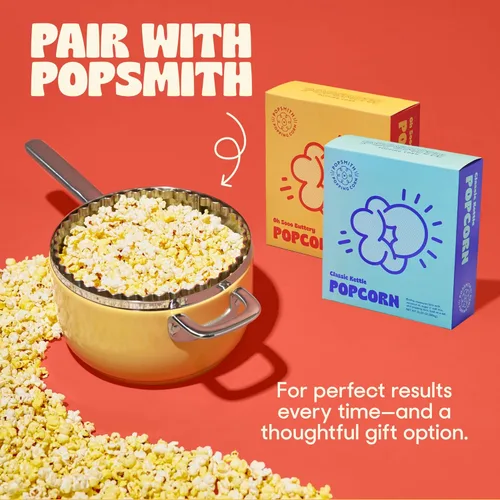 Miniatura 8 de Popsmith Oh Sooo Buttery - Kits de palomitas de maíz premedidos - Paquete de 15 kits de palomitas de maíz mantecosas de 4 onzas con aceite de coco