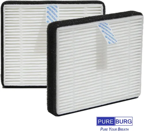 Miniatura 4 de PUREBURG Filtro de repuesto compatible con purificador de aire portátil Conair AP03, H13 True HEPA, paquete de 6