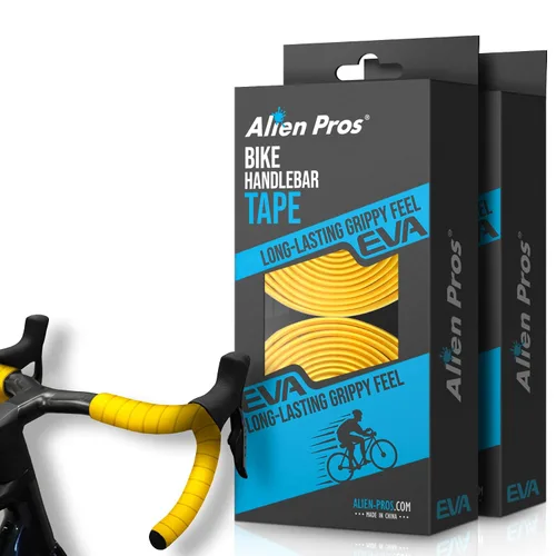 Miniatura 16 de ALIEN PROS Cinta de manubrio de bicicleta EVA (juego de 2) verde Bianchi - Mejora el agarre de tu bicicleta con esta cinta para manillar