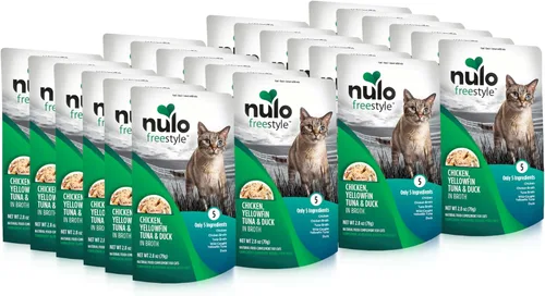 Miniatura 10 de Nulo Freestyle Bolsa de Comida Húmeda para Gatos y Gatitos, Complemento de Alimento Suave Premium Totalmente Natural Sin Granos para Gatos