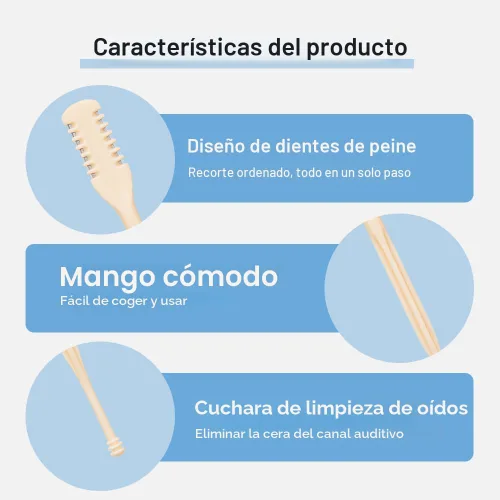 Miniatura 6 de Cortador de pelo nasal, 2026, nuevo recortador de vello de nariz para hombres y mujeres, herramienta de eliminación de vello manual portátil Beige