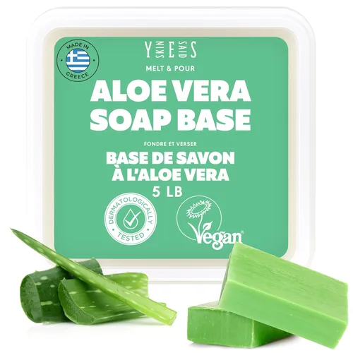 Miniatura 11 de Skin Said Yes Base de jabón de leche de cabra de 5 libras, sin SLS/SLES, sin aceite de palma, orgánico, para derretir y verter suministros