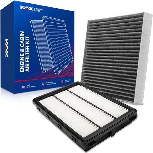 Miniatura 23 de KAX Kit de filtro de aire de motor y cabina, repuesto para Nissan Altima 2002-2006, Sentra 2000-2006, Murano 03-07, Maxima 2004-2008; INFINITI G35