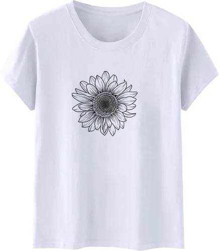 Miniatura 8 de Camiseta con estampado de animales para mujer, camiseta de libélula divertida, linda camiseta de manga corta, blusa de primavera 2023, camisas
