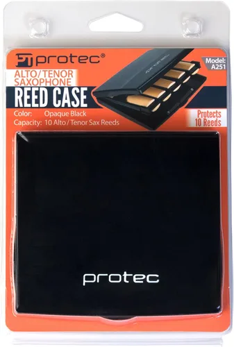 Miniatura 6 de Protec - funda de láminas para saxófono de alto/tenor (negra), Negro opaco, talla única