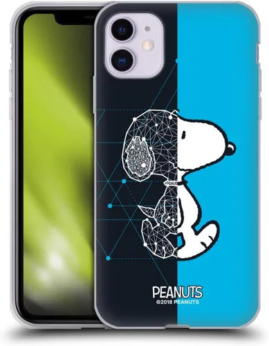 Miniatura 75 de Head Case Designs Funda de gel con licencia oficial de Peanuts Snoopy & Woodstock Balloon Halfs and Laughs [protección de grado militar] compatible