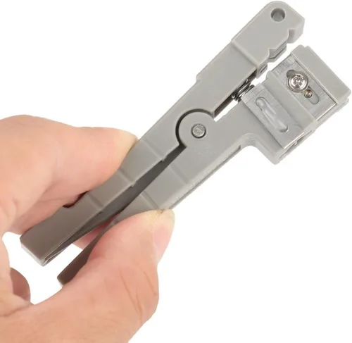 Miniatura 3 de Bewinner Pelacables de fibra óptica 45-163 45-162 Pelacables de fibra óptica para pelar cables coaxiales Herramienta para pelar fibra simple y una