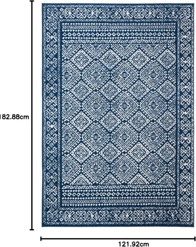 Miniatura 99 de Safavieh - Alfombra decorativa de la colección Tulum, modelo TUL264F, estilo marroquí, bohemio y desgastado, no suelta pelusa, para sala, vestíbulo