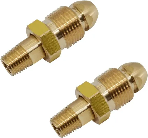 Miniatura 5 de ME318P Conectores de tanque, reemplazo de tuerca de tanque, latón