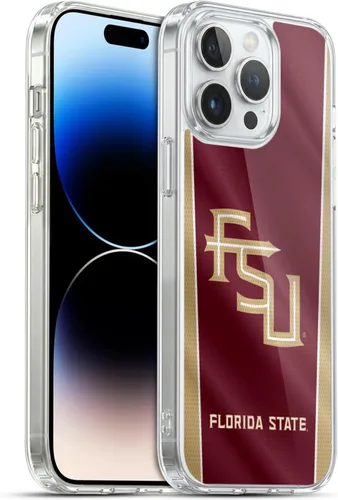 Miniatura 56 de Head Case Designs Funda de gel suave FSU Seminoles de la Universidad Estatal de Florida con licencia oficial compatible con Apple iPhone 13 Pro Max