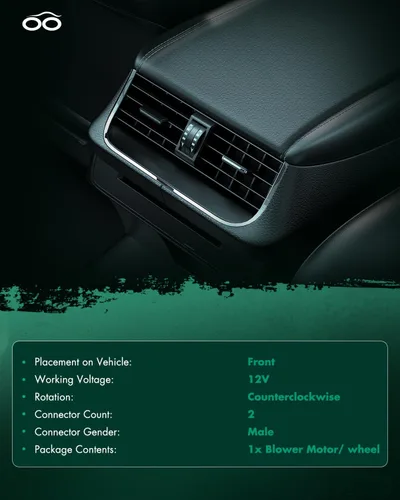 Miniatura 7 de SCITOO Motor soplador de calentador HVAC con jaula de ventilador frontal 700059 para Toyota para Echo 2000-2005, para Toyota para Tacoma 1995-2004