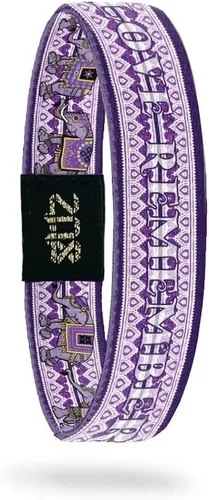 Miniatura 2 de ZOX Bracelets Stretchy Elastic Band with Motivational Affirmations and Beautiful Artwork, Great Gift for Men, Women, and Kids
