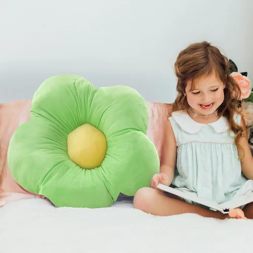 Miniatura 2 de Almohada de cama para niña scomo cojín de nook de lectura decorativo y suave. Regalos que la harán sonreír
