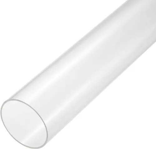 Miniatura 22 de MECCANIXITY Tubo de acrílico transparente rígido redondo 214mm(8.4") DI 220mm(8.7") DE 14" para lámparas y linternas, sistema de refrigeración por