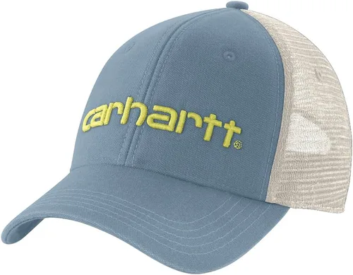 Miniatura 9 de Carhartt Gorra gráfica con logotipo de malla trasera de lona para hombre