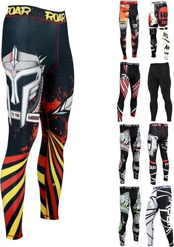 Miniatura 24 de Roar MMA - Pantalones de compresión para entrenamiento de gimnasio