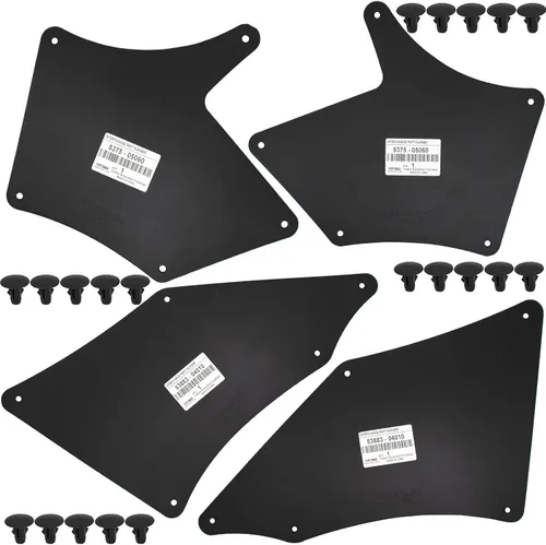 Miniatura 9 de Guardabarros Protectores contra Salpicaduras para 4Runner N210 N280 2003-2020 FJ Cruiser 2007-2014 GX460 GX470 Land Cruiser Prado J120 J150 120 150
