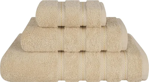 Miniatura 40 de American Soft Linen - Juego de 4 toallas, 100% de algodón turco, 27 x 54 pulgadas, tamaño extragrande, toallas para la ducha, color amarillo