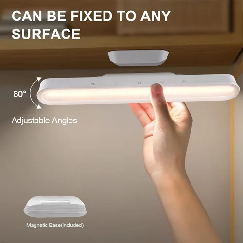 Miniatura 2 de 56 luces LED inalámbricas para debajo del gabinete, luces debajo de la encimera para control táctil de cocina, iluminación magnética de armario