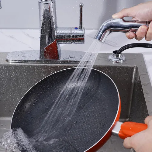 Miniatura 6 de Hygie Rinse Accesorio universal para rociador de fregadero para grifo, cabezal rociador lateral de cocina compatible con Delta, Moen, Kohler y otras