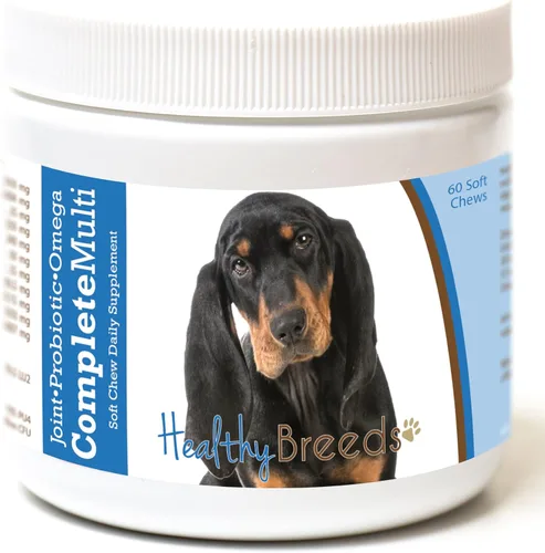 Miniatura 4 de Healthy Breeds Pug todo en uno multivitamínico suave masticable 60
