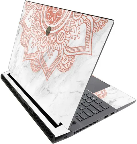 Miniatura 447 de MightySkins - Skin brillante con purpurina para Alienware M17 R3 (2020) y M17 R4 (2021) - Diversión de los años 90 Acabado duradero con purpurina