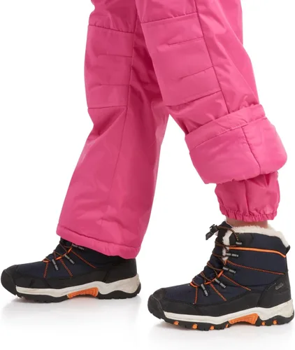 Miniatura 5 de Wippette Overol con peto de nieve para niñas, con aislamiento impermeable, para snowboard, esquí, nieve, para niñas (5-18)