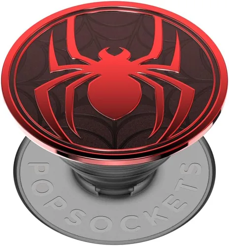 Miniatura 9 de Agarre para teléfono PopSockets con soporte expandible, agarre adhesivo, esmaltado - Marvel Spiderman Esmalte Spiderman